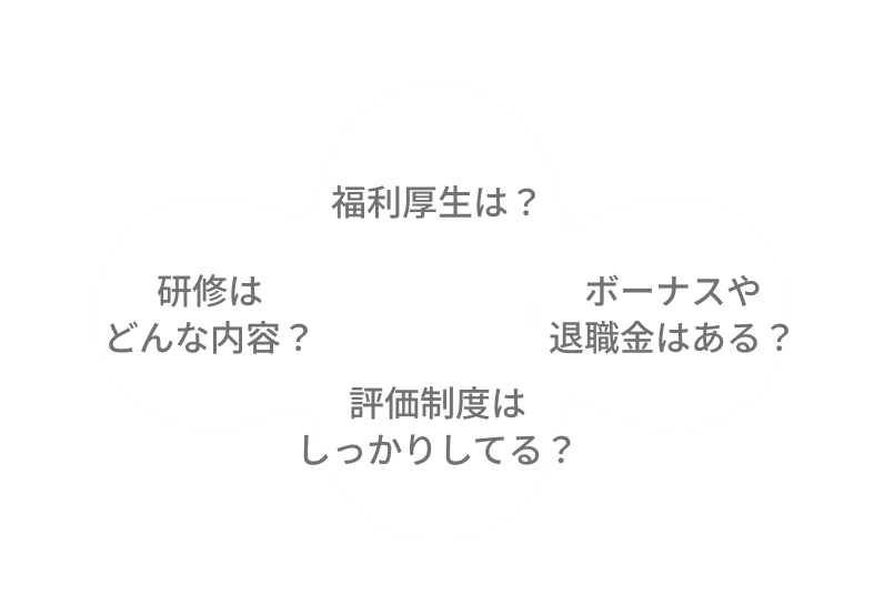 ボーナスや退職金はある？評価制度はしっかりしてる？
