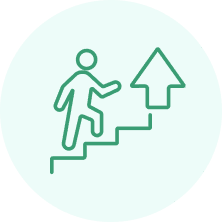 アイコン：充実した教育・研修制度