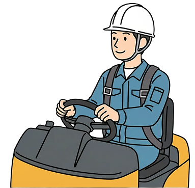 配送/倉庫内作業のイメージイラスト