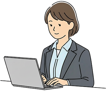 事務のイメージイラスト